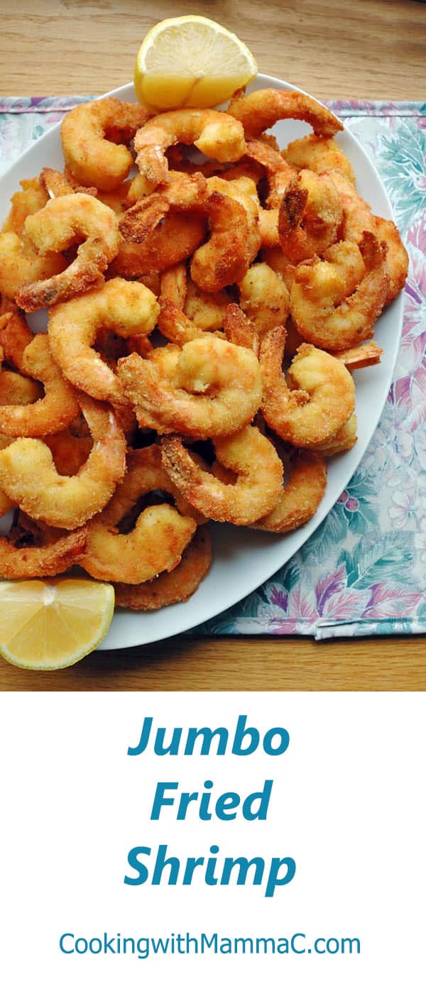 Jumbo Fried Shrimp - Cooking with Mamma C