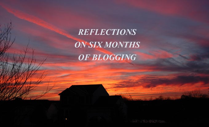 Reflections on Six Months of Blogging