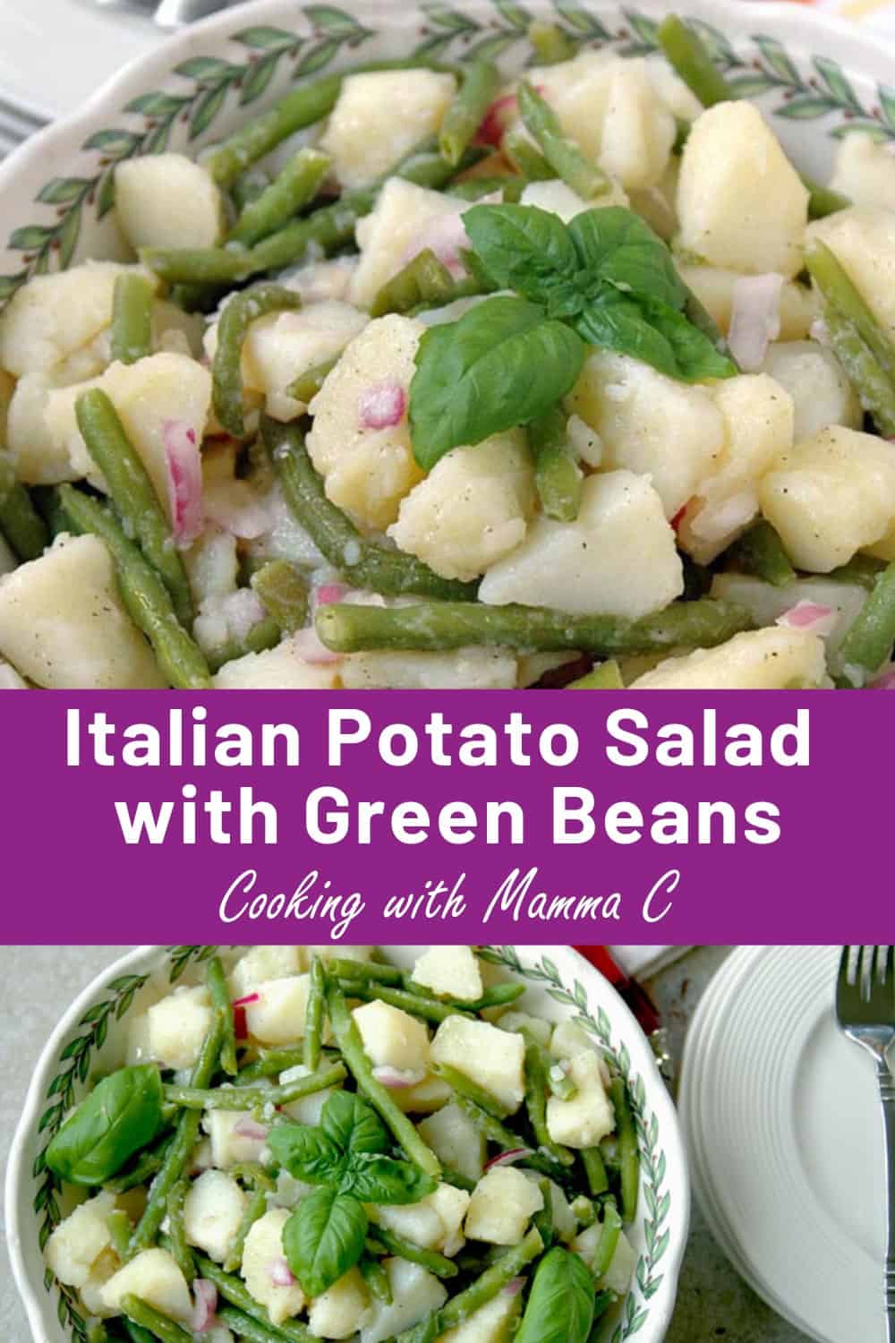 Italian Potato Salad with Green Beans - Cooking with Mamma C