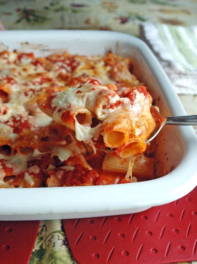 Pasta al Forno with Smoked Mozzarella