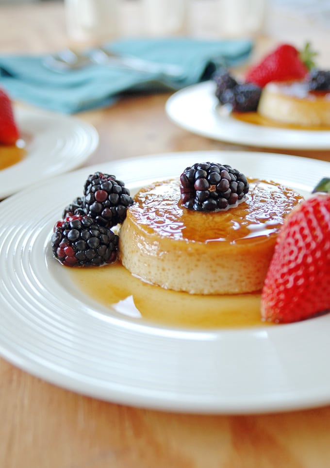 Low Fat Flan 22