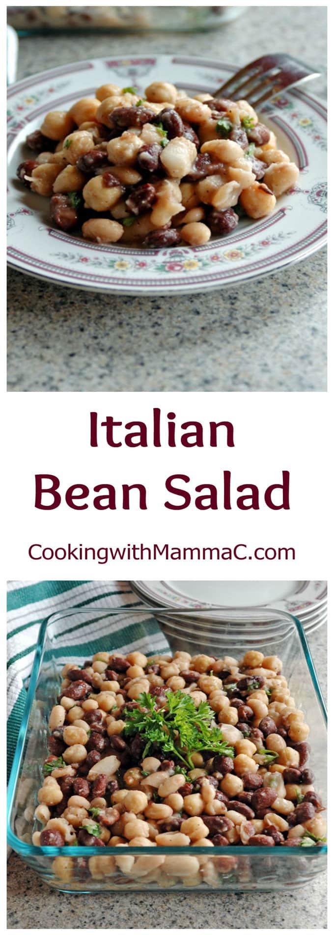 Italian Bean Salad - Cooking with Mamma C