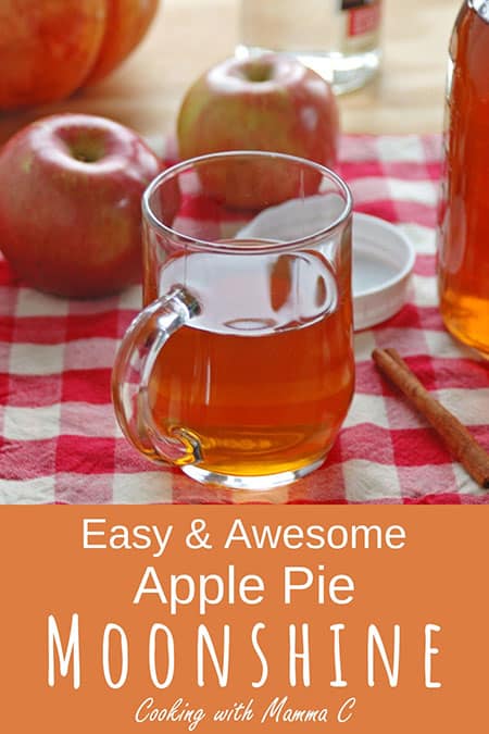 No-Boil Apple Pie Moonshine (Easy!) - Cooking with Mamma C