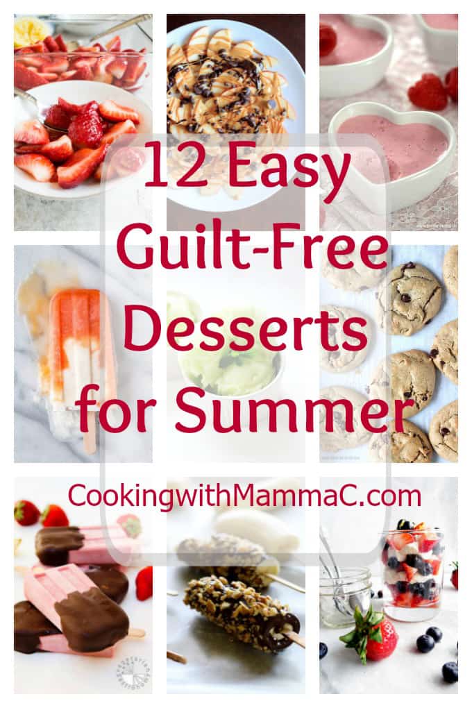 12 Easy Guilt-Free Desserts for Summer