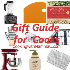 collage of photos from Mamma C's Gift Guide for Cooks