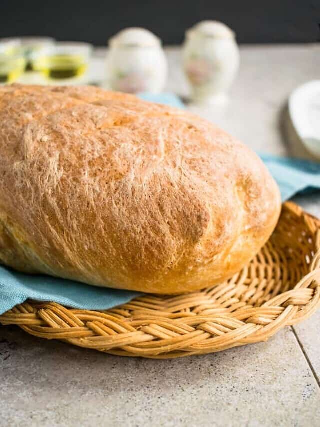 Homemade Italian Bread Story