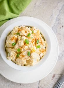 Deviled Egg Potato Salad - Cooking with Mamma C