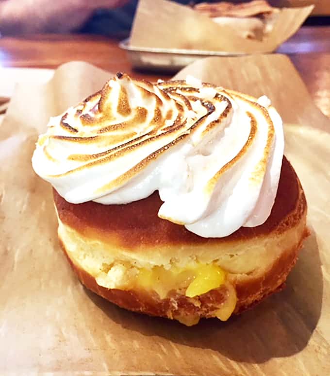  Lemon Meringue Pie Donut from District Donuts in New Orleans