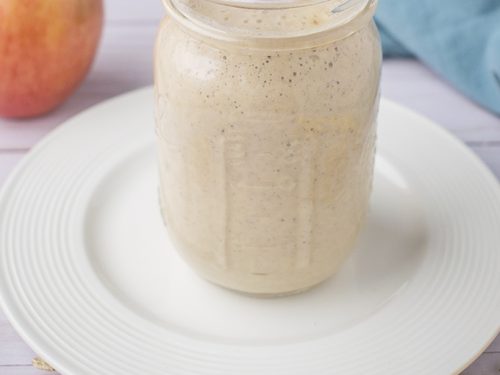 Cinnamon-Apple Smoothie with Oats - Cooking with Mamma C