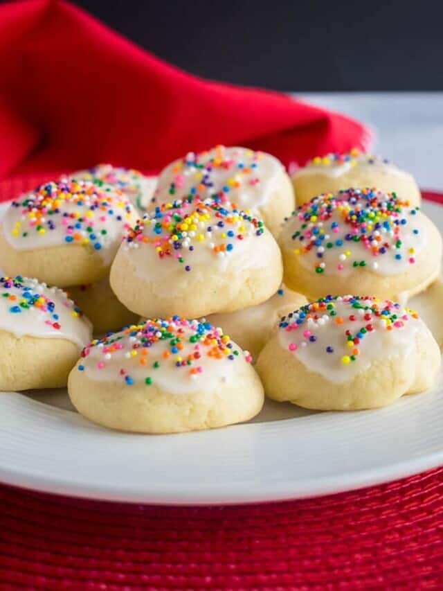 Italian Cookies (Vanilla or Anisette)