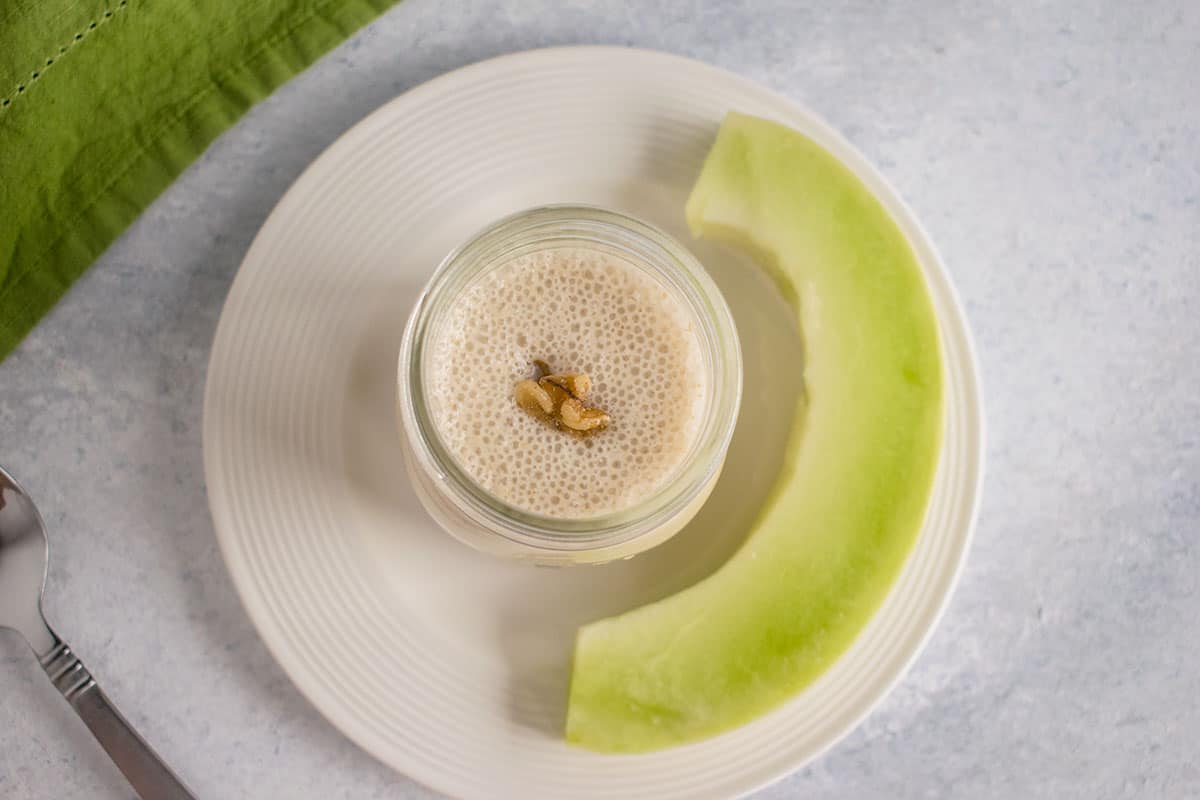 Melon Smoothie with Cantaloupe or Honeydew - Cooking with Mamma C