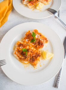 Broiled Cod with Paprika (Low Cal, 1g Carb) - Cooking with Mamma C