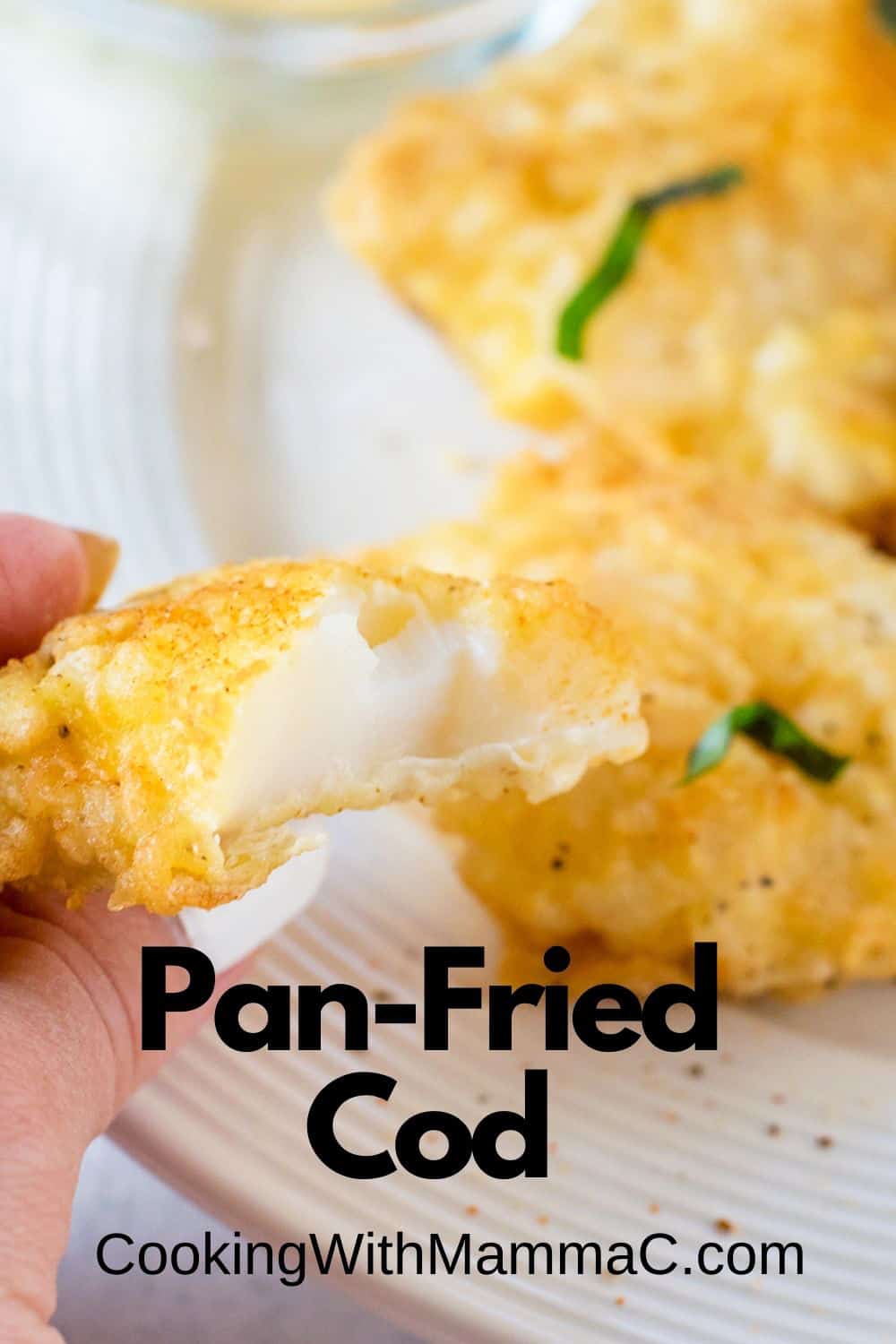 Pan-Fried Cod Fish (Easy!) - Cooking with Mamma C