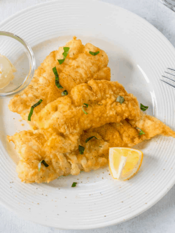 PAN-FRIED COD FISH (EASY!)