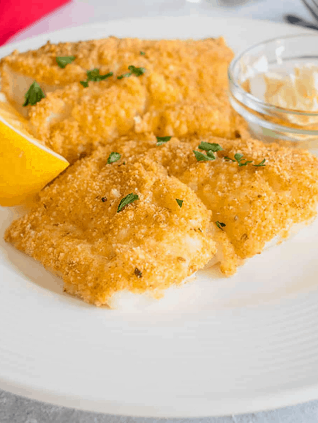 OVEN-FRIED COD RECIPE (CRISPY & DELICIOUS!) STORY