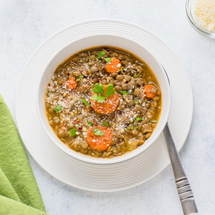 Mediterranean Lentil Soup (or Stew) - Cooking with Mamma C