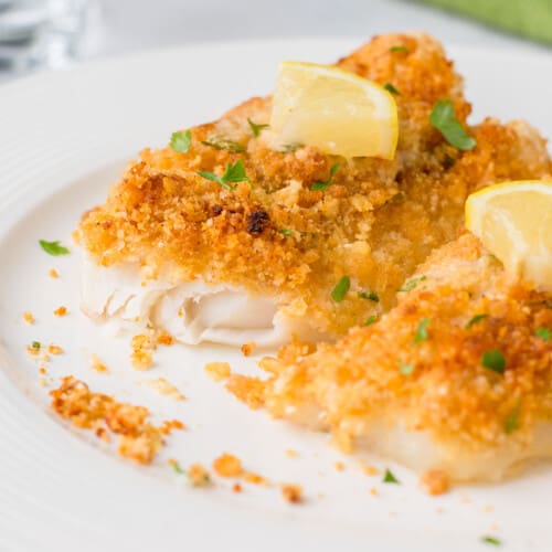 Baked Cod with Bread Crumbs and Butter (Divine!) - Cooking with