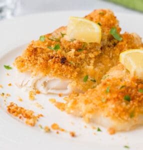 Baked Cod with Bread Crumbs and Butter (Divine!) - Cooking with Mamma C