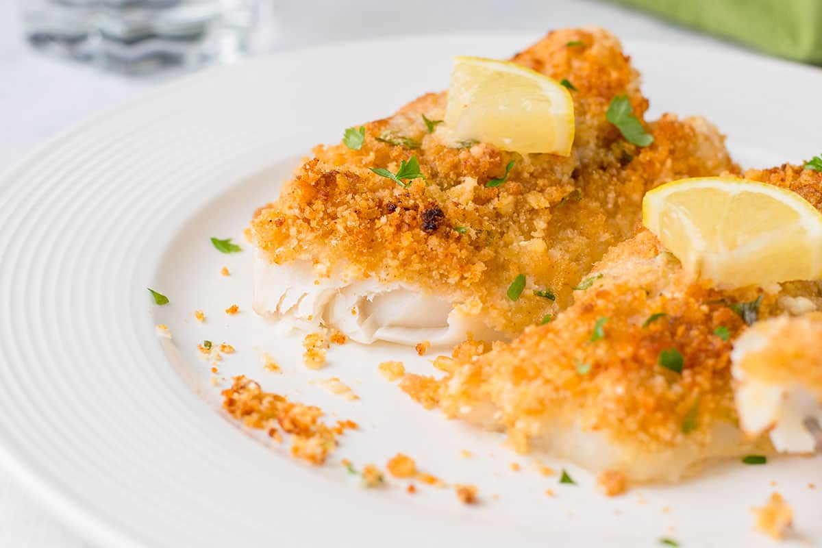 Baked Cod with Bread Crumbs and Butter (Divine!) - Cooking with Mamma C