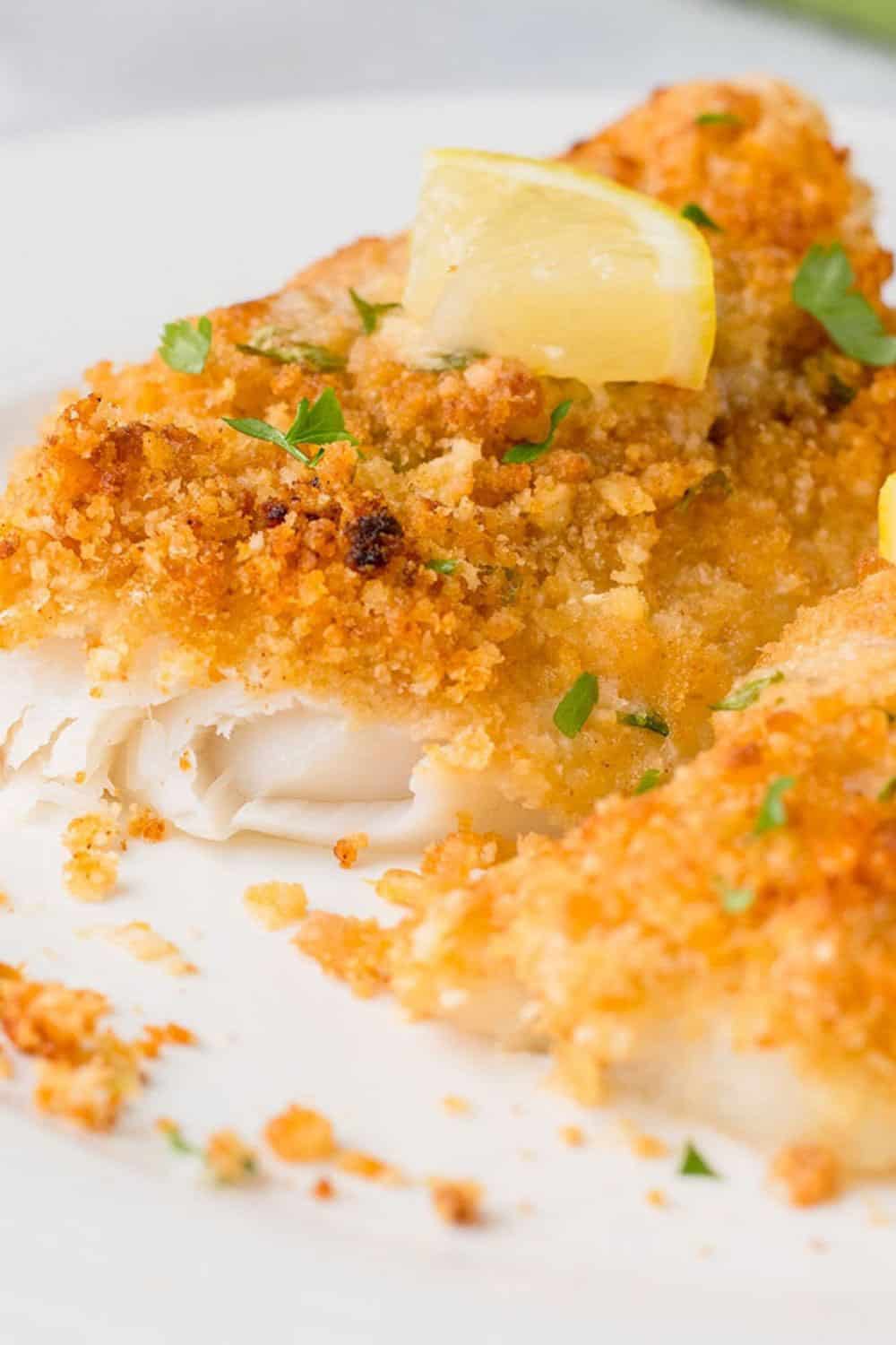 Baked Cod with Bread Crumbs and Butter (Divine!) - Cooking with Mamma C