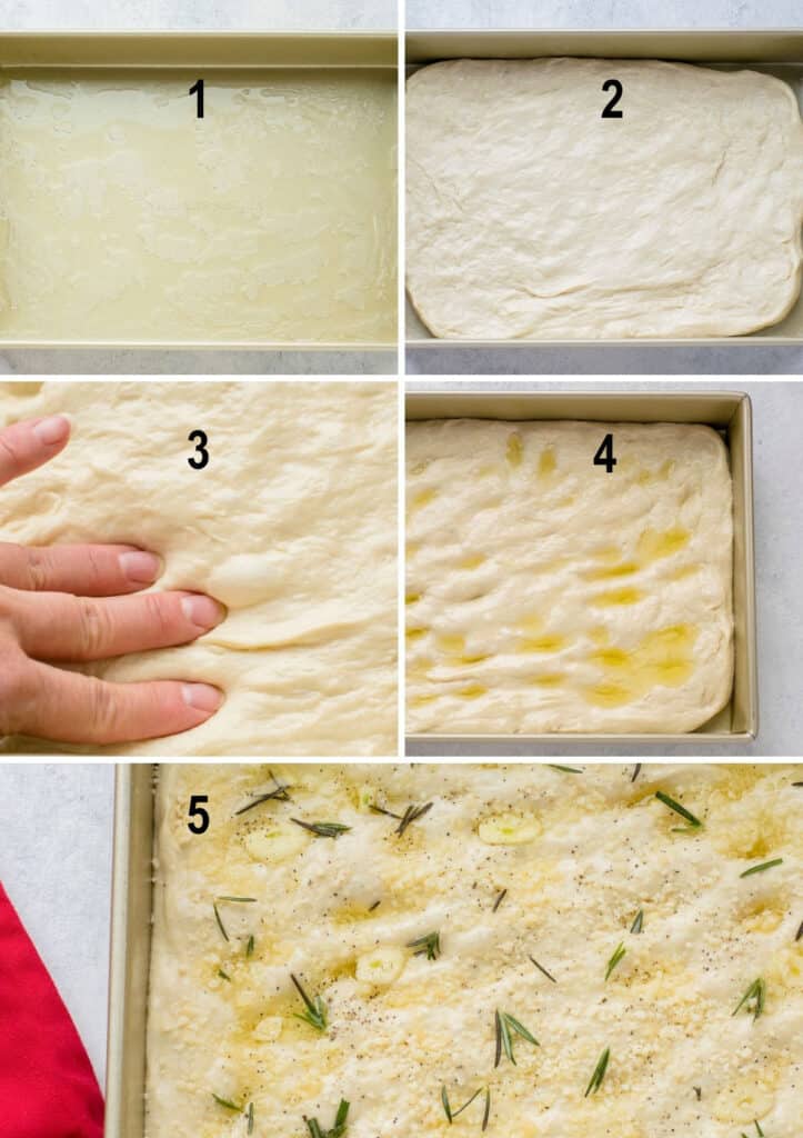 Parmesan Focaccia With Rosemary - Cooking With Mamma C