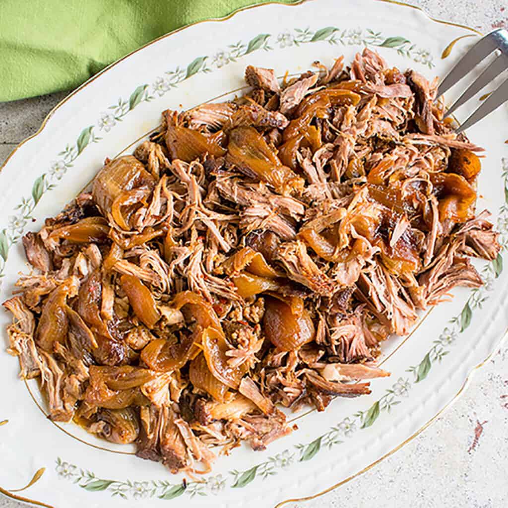 Slow Cooker Carolina Pulled Pork - Cooking With Mamma C