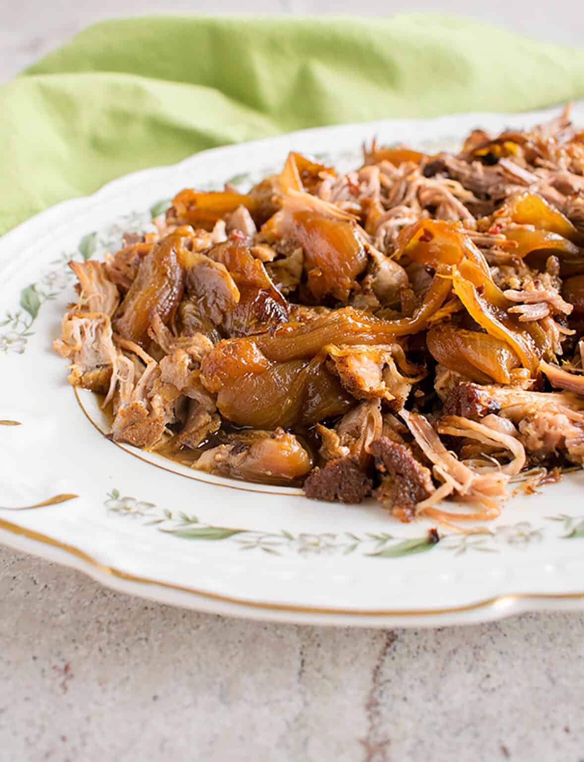 Slow Cooker Carolina Pulled Pork - Cooking with Mamma C