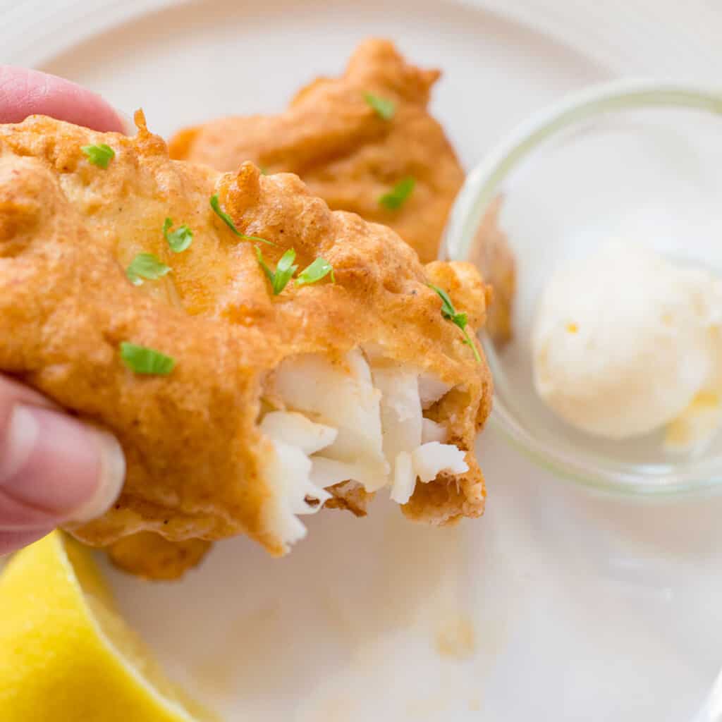 Beer Battered Cod Deep Fried Cooking With Mamma C 8710