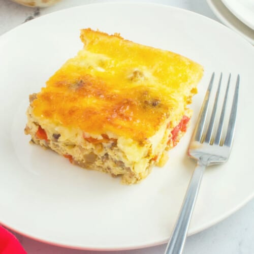 Italian Sausage and Egg Casserole Without Bread - Cooking with Mamma C