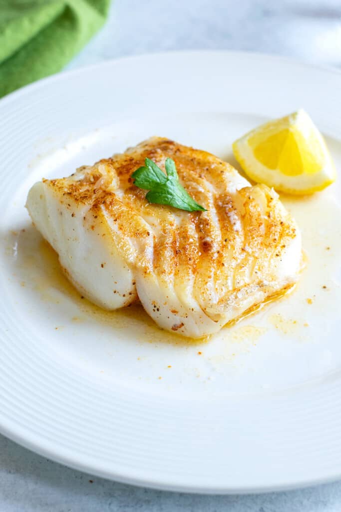 Pan-Seared Cod Loins - Cooking with Mamma C