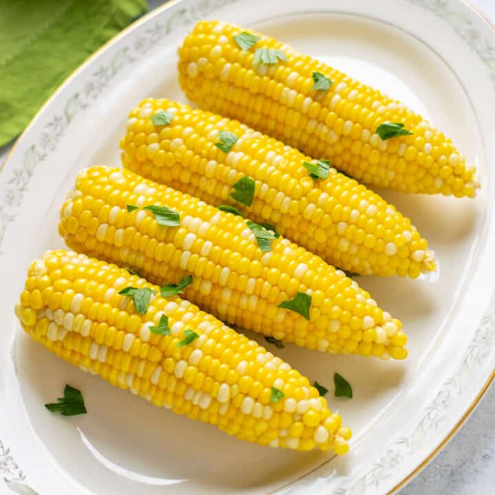 Steamed Corn on the Cob (The Best!) - Cooking with Mamma C