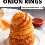 pinnable image for parmesan gluten-free onion rings