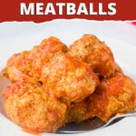 pinnable image for gluten-free meatballs