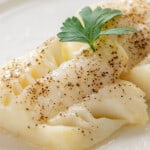 pinnable image for delicious roasted cod