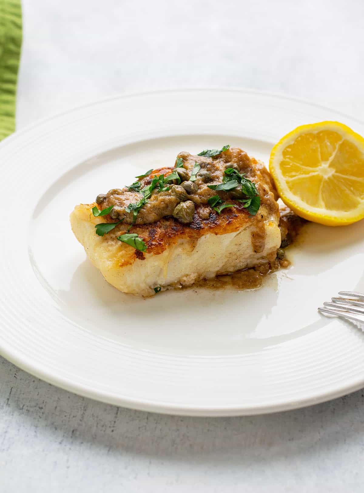 Cod Piccata (Fast!) - Cooking with Mamma C