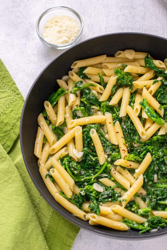 Rapini Pasta - Cooking with Mamma C
