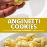 pinnable image for anginetti cookies recipe