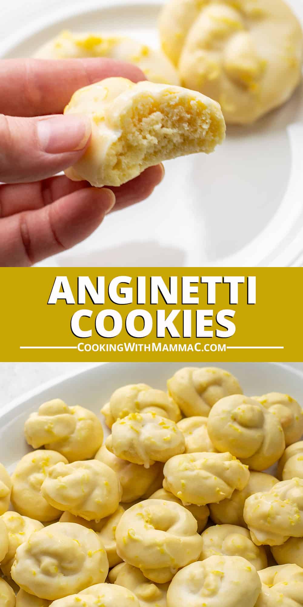 Anginetti (Lemon Knot Cookies) - Cooking with Mamma C
